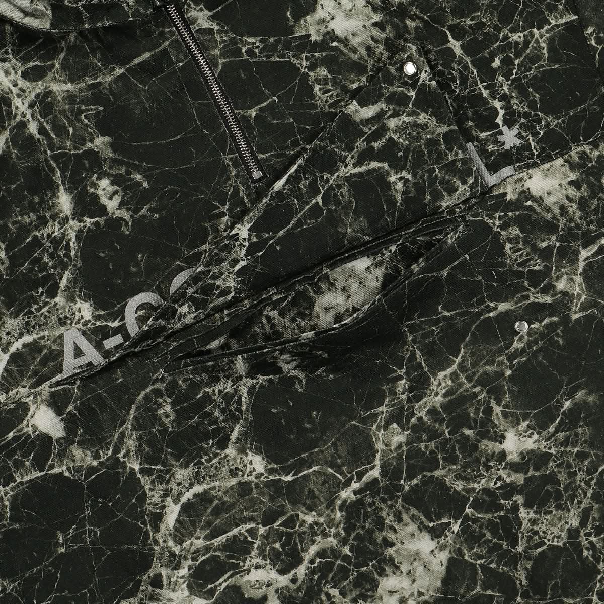A COLD WALL Marble Kagool Black Detail view 5 | Gate