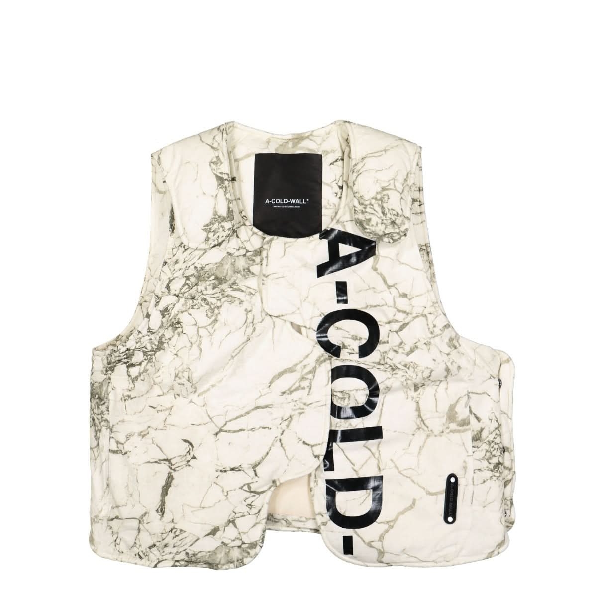 A COLD WALL Marble Gilet Multicolor Detail view 1 | Gate
