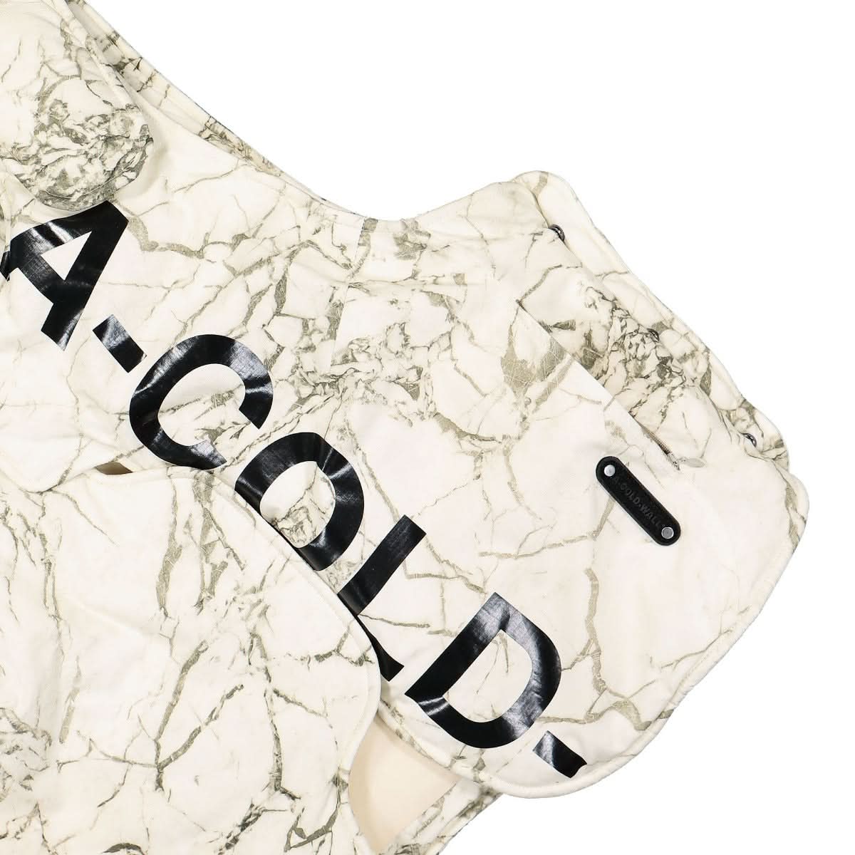 A COLD WALL Marble Gilet Multicolor Detail view 5 | Gate