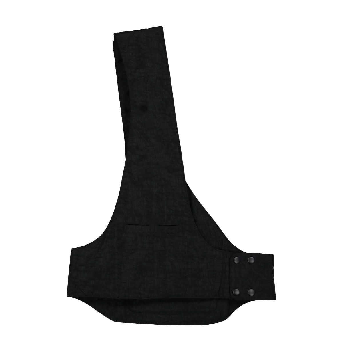 A COLD WALL Vest Multi Pocket Sling Bag Black Detail view 1 | Gate