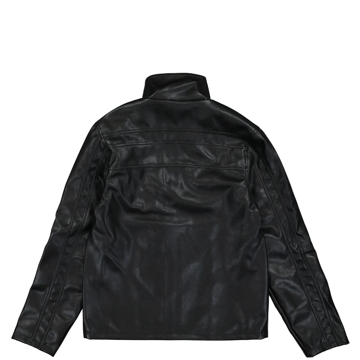 GmbH Shirt Fitted Biker Jacket Black Detail view 3 | Gate