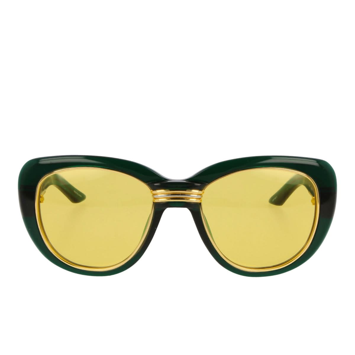 Casablanca Cat Eye Sunglasses Black Detail view 3 | Gate