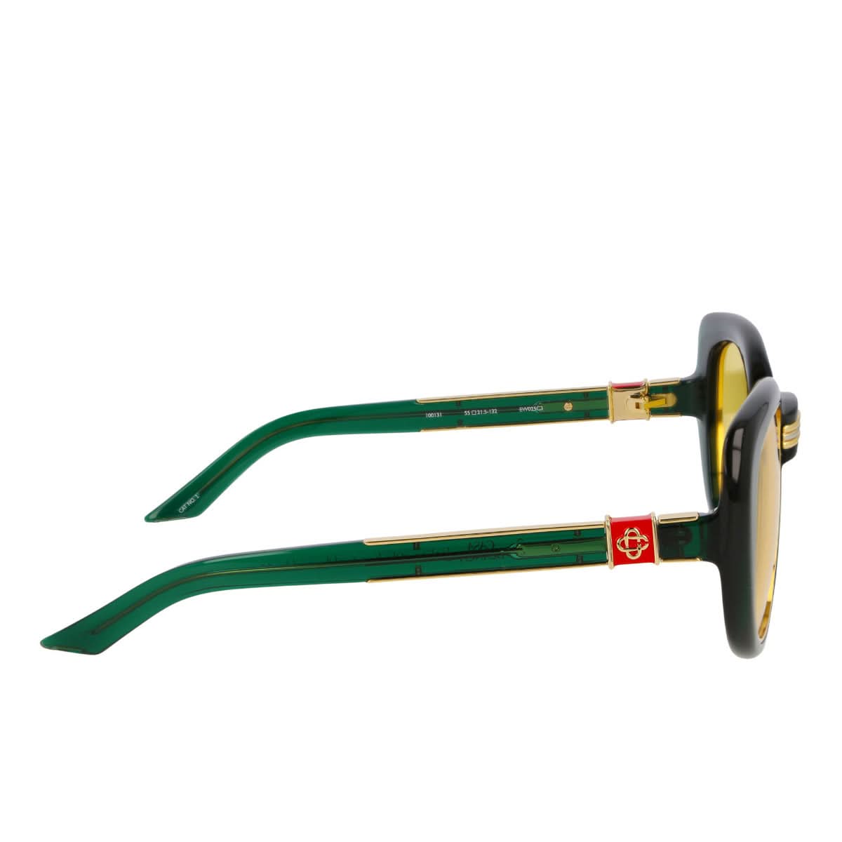 Casablanca Cat Eye Sunglasses Black Detail view 4 | Gate