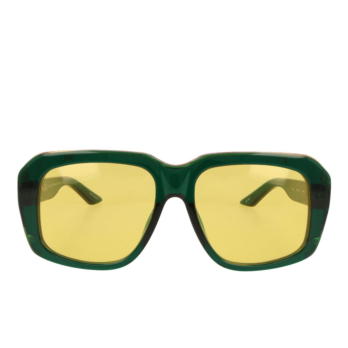 Casablanca Oversized Square Sunglasses Black Detail view 2 | Gate