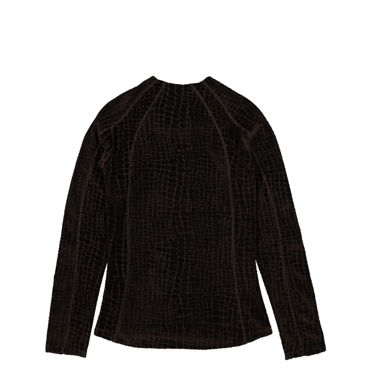 GmbH Longsleeve Rashguard W Double Zips Brown Detail view 2 | Gate