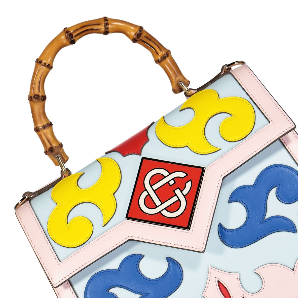 Casablanca Rodeo Jeanne Bag Multicolor Detail view 4 | Gate