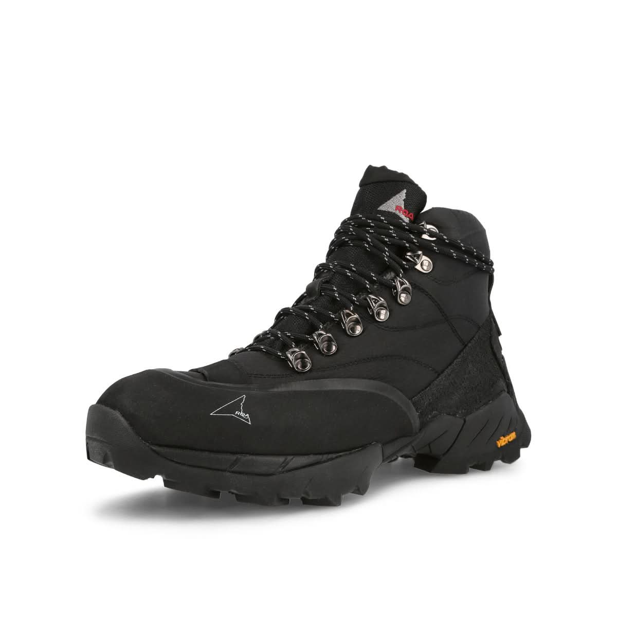 ROA Andreas Strap Black Boots Detail view 4 | Gate