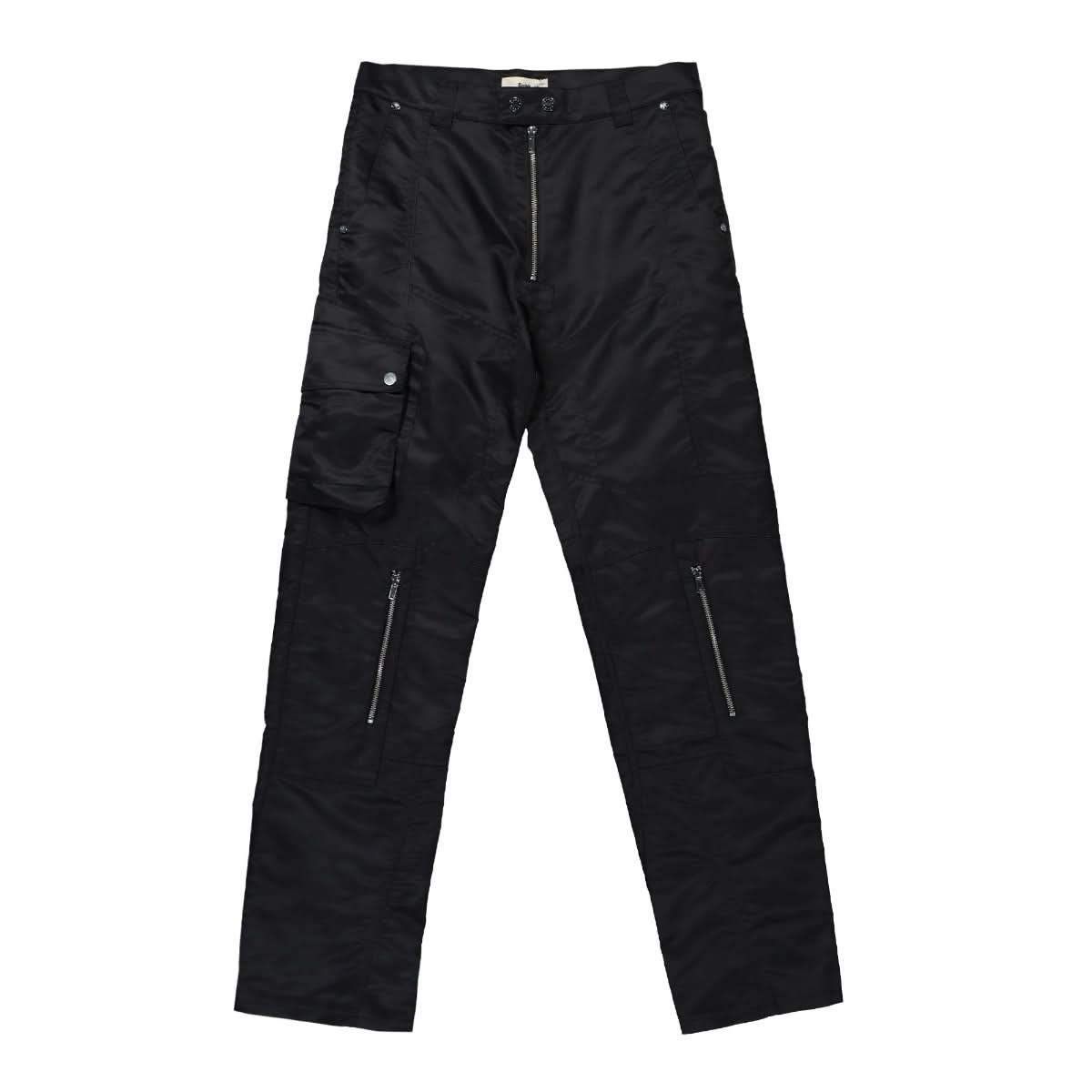 GmbH Biker Trousers With Exposed Zips Black Detail view 1 | Gate