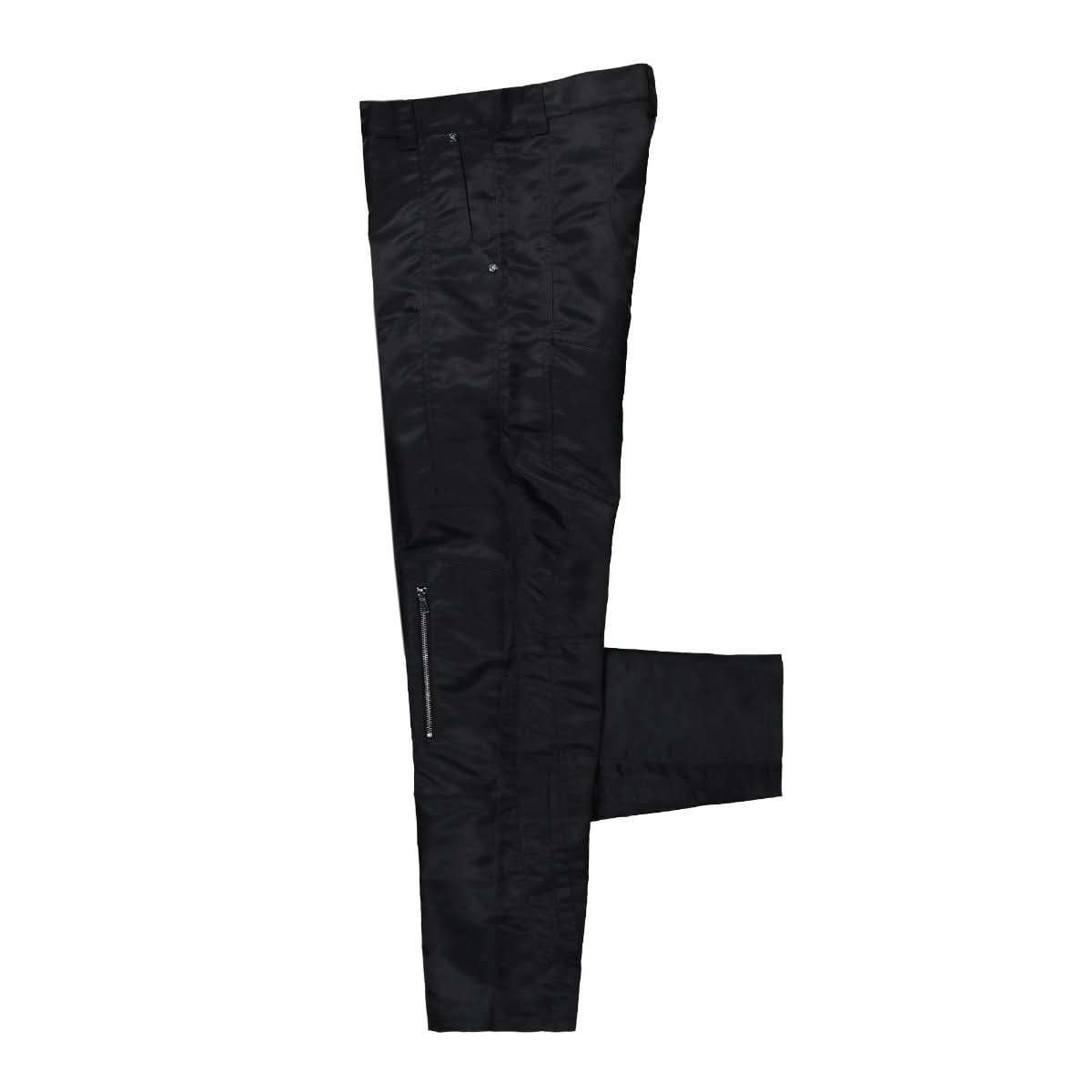 GmbH Biker Trousers With Exposed Zips Black Detail view 3 | Gate