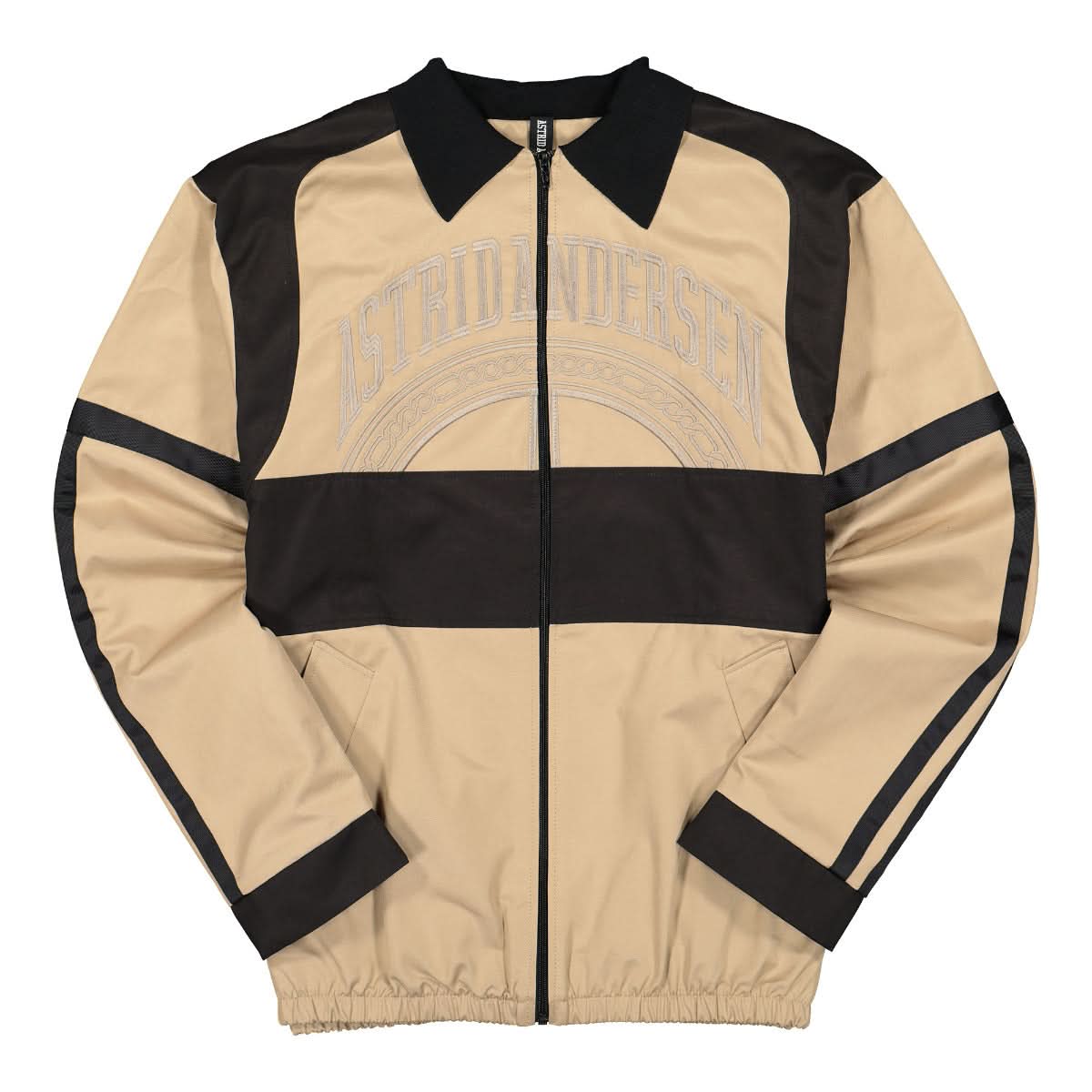 Astrid Andersen Track Jacket Beige Detail view 1 | Gate