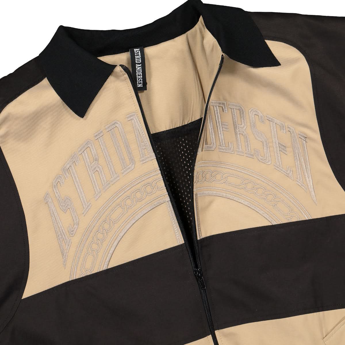 Astrid Andersen Track Jacket Beige Detail view 3 | Gate