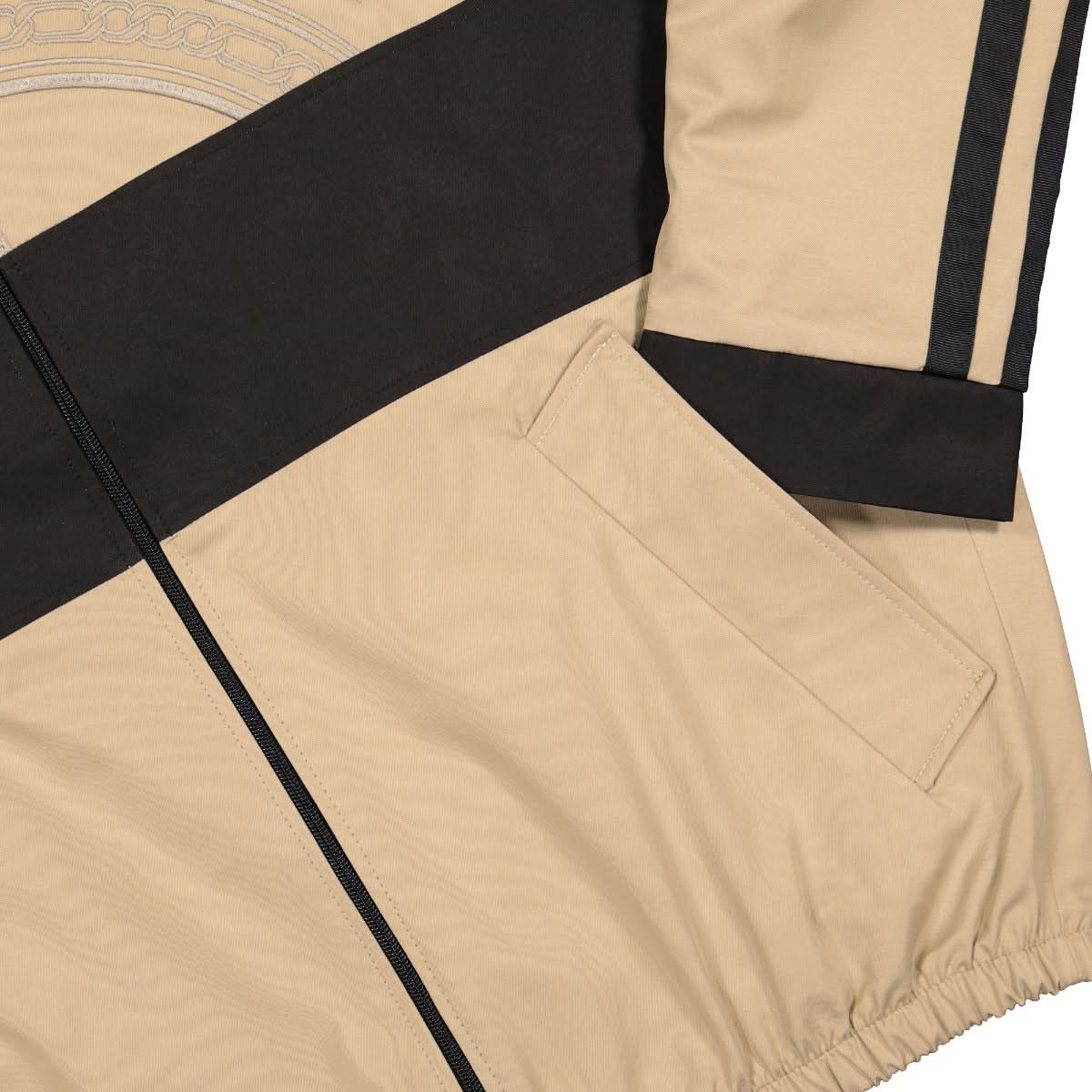 Astrid Andersen Track Jacket Beige Detail view 4 | Gate