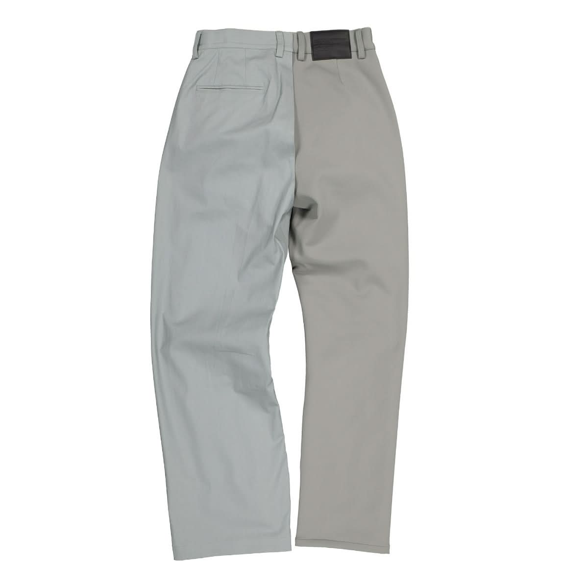 Xander Zhou Straight Trousers Grey Detail view 1 | Gate