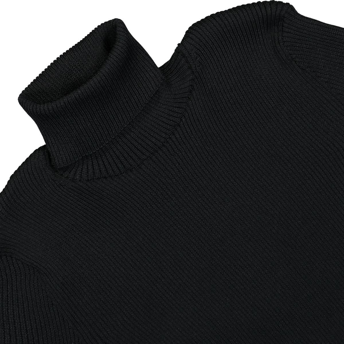 Walter Van Beirendonck Rib Knit Uni Black Detail view 3 | Gate