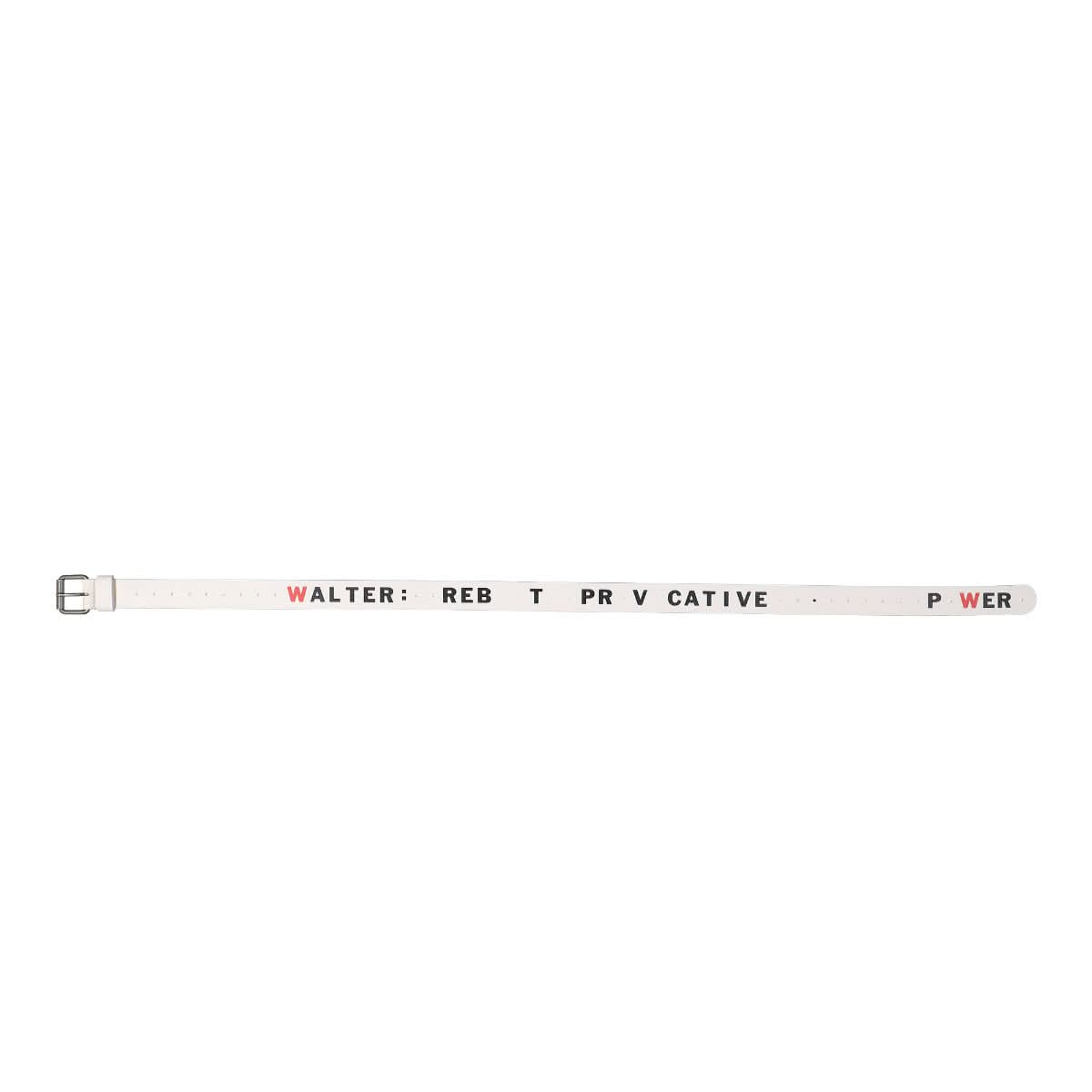 Walter Van Beirendonck Reboot Belt White Detail view 5 | Gate