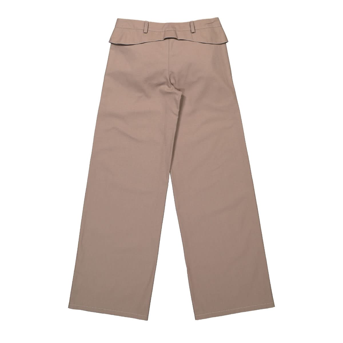 SF1OG Collar Pants Beige Detail view 2 | Gate