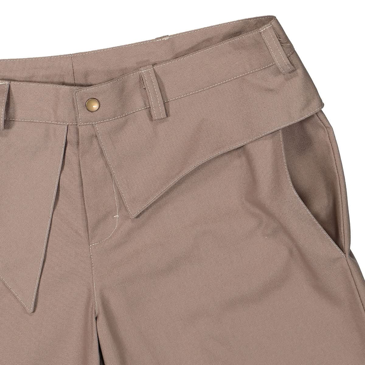 SF1OG Collar Pants Beige Detail view 5 | Gate