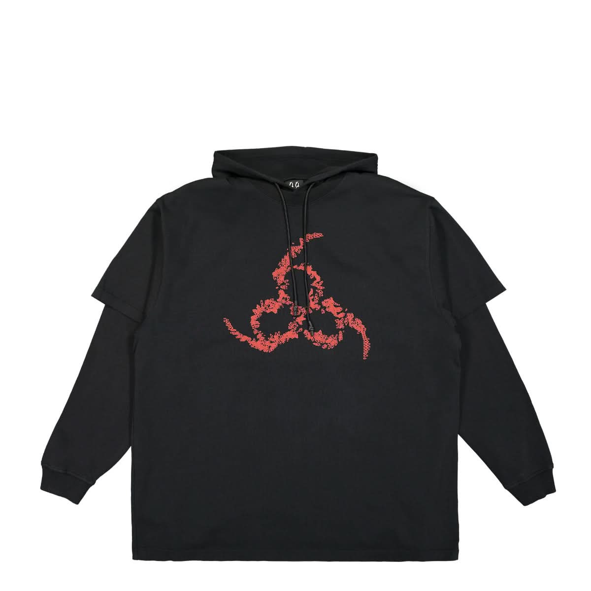 44 Label Group Doppel 36 Hoodie Black Detail view 1 | Gate