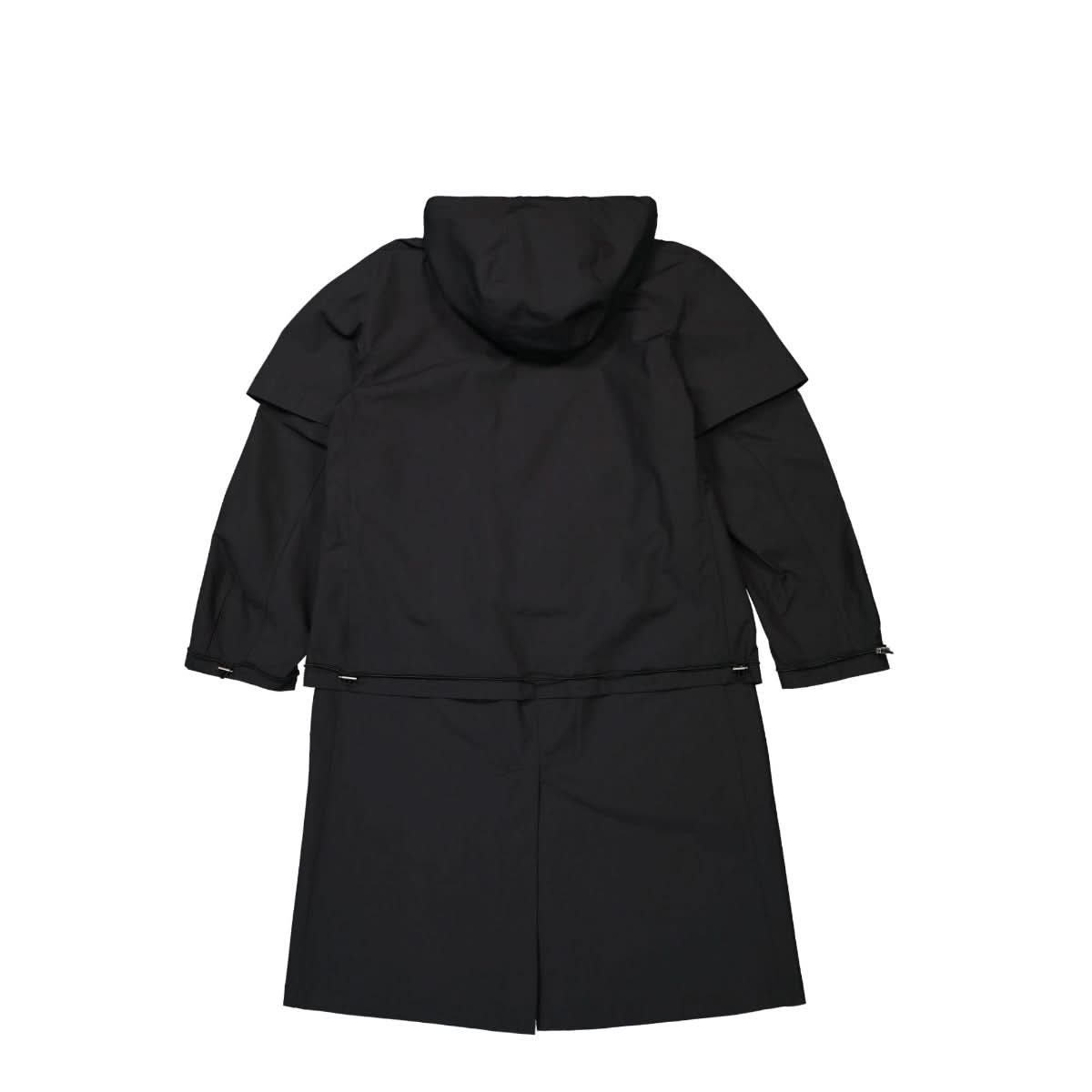 44 Label Group Source Rain Coat Split Black Detail view 2 | Gate