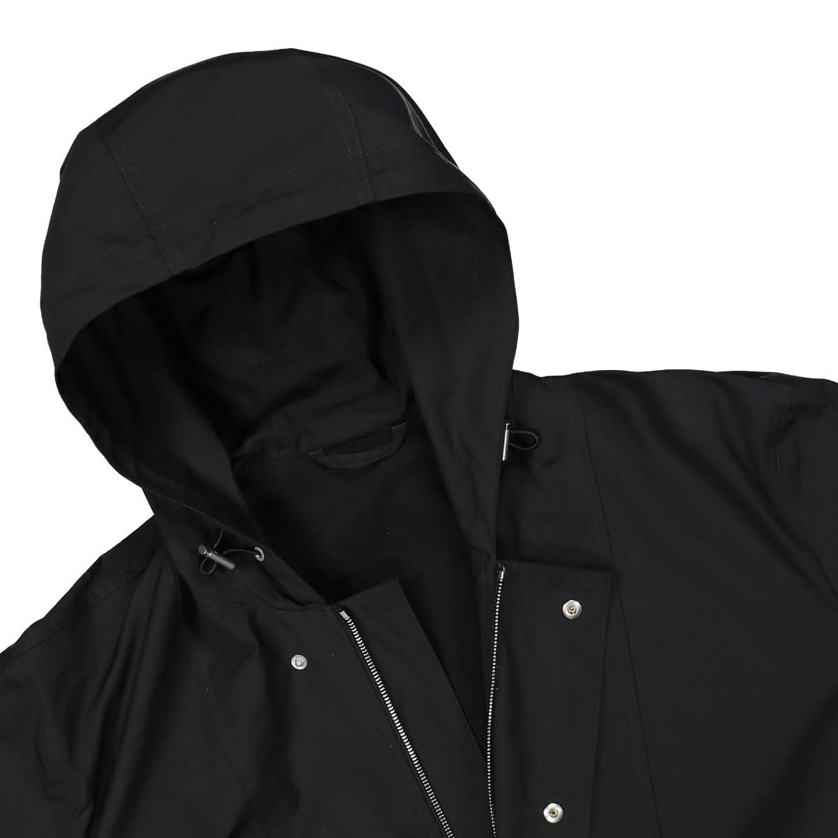 44 Label Group Source Rain Coat Split Black Detail view 3 | Gate