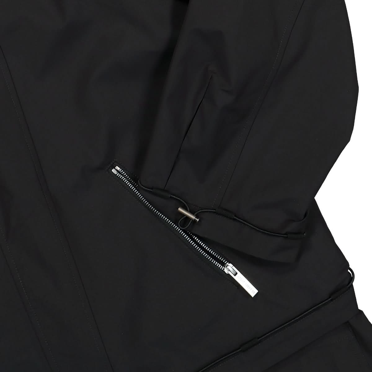 44 Label Group Source Rain Coat Split Black Detail view 4 | Gate