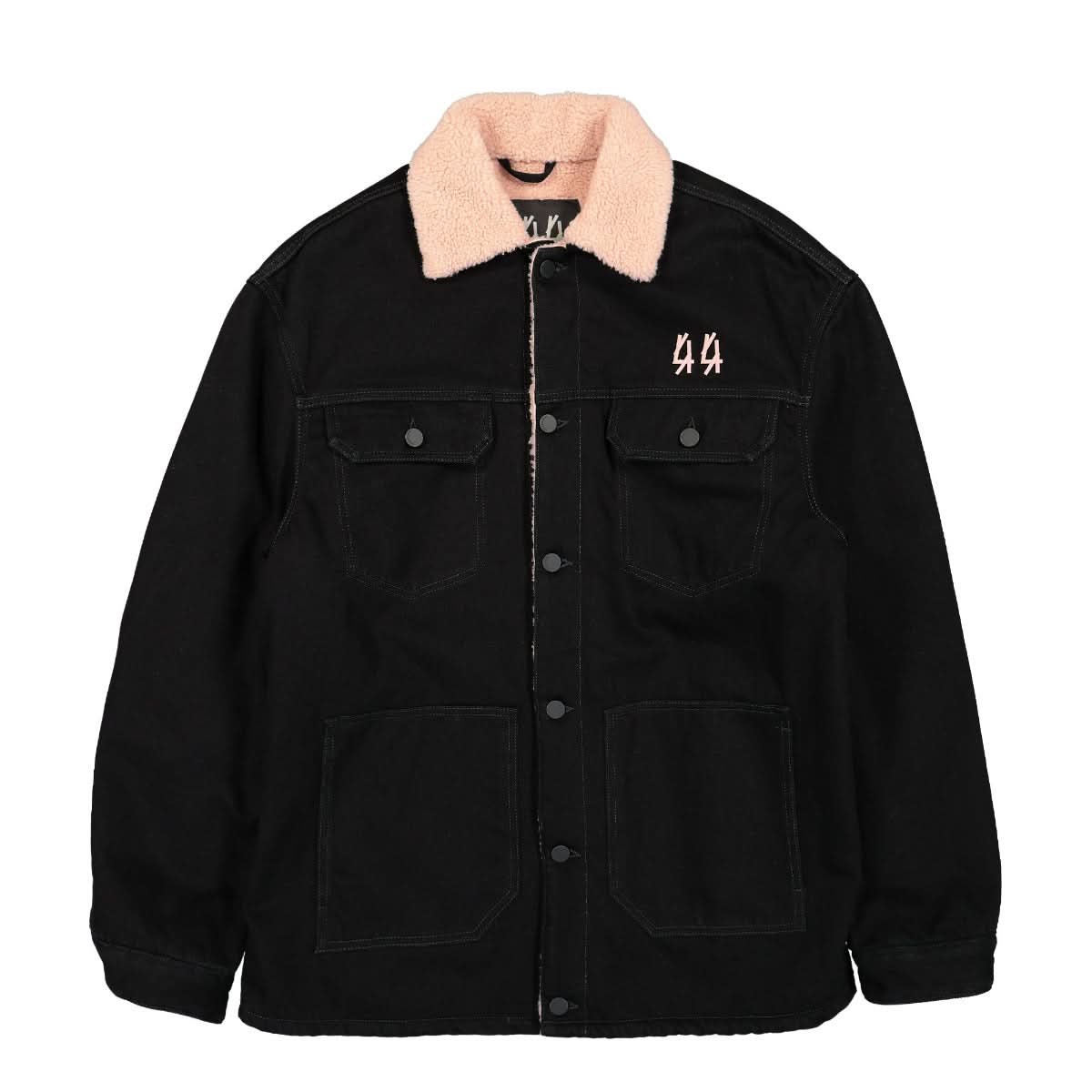 44 Label Group Toni Denim Jacket Black Detail view 1 | Gate