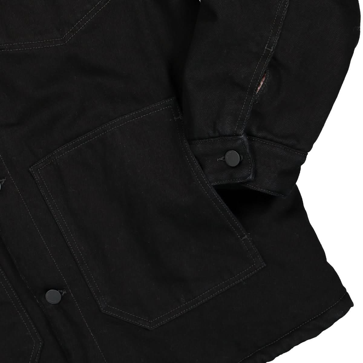 44 Label Group Toni Denim Jacket Black Detail view 4 | Gate