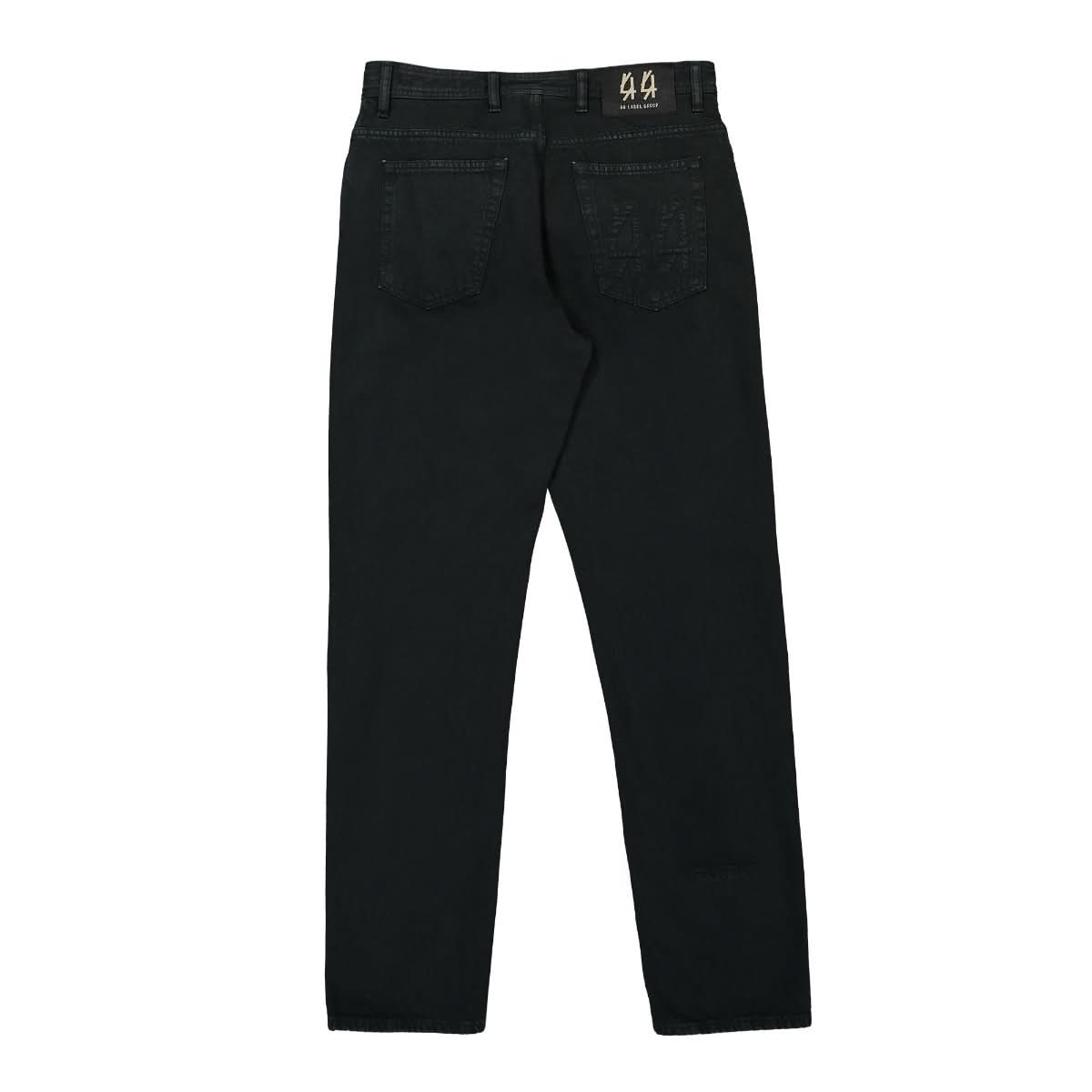 44 Label Group 44 Straight Denim Pants Black Detail view 2 | Gate