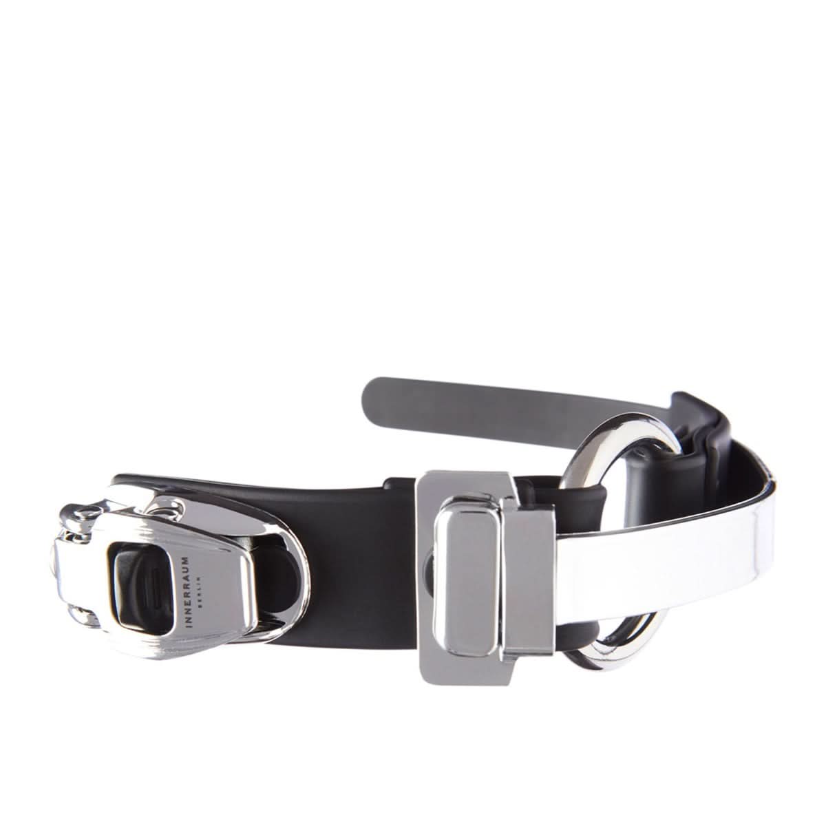 Innerraum Object B01 - 1 Ring Bracelet Black,Silver Detail view 3 | Gate