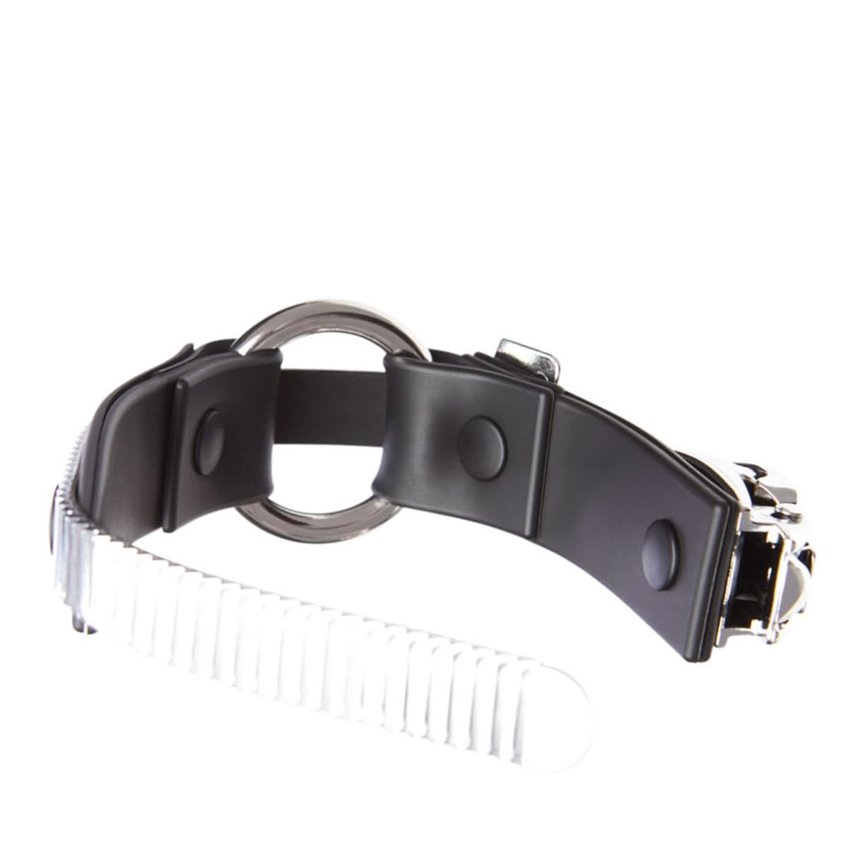 Innerraum Object B01 - 1 Ring Bracelet Black,Silver Detail view 4 | Gate