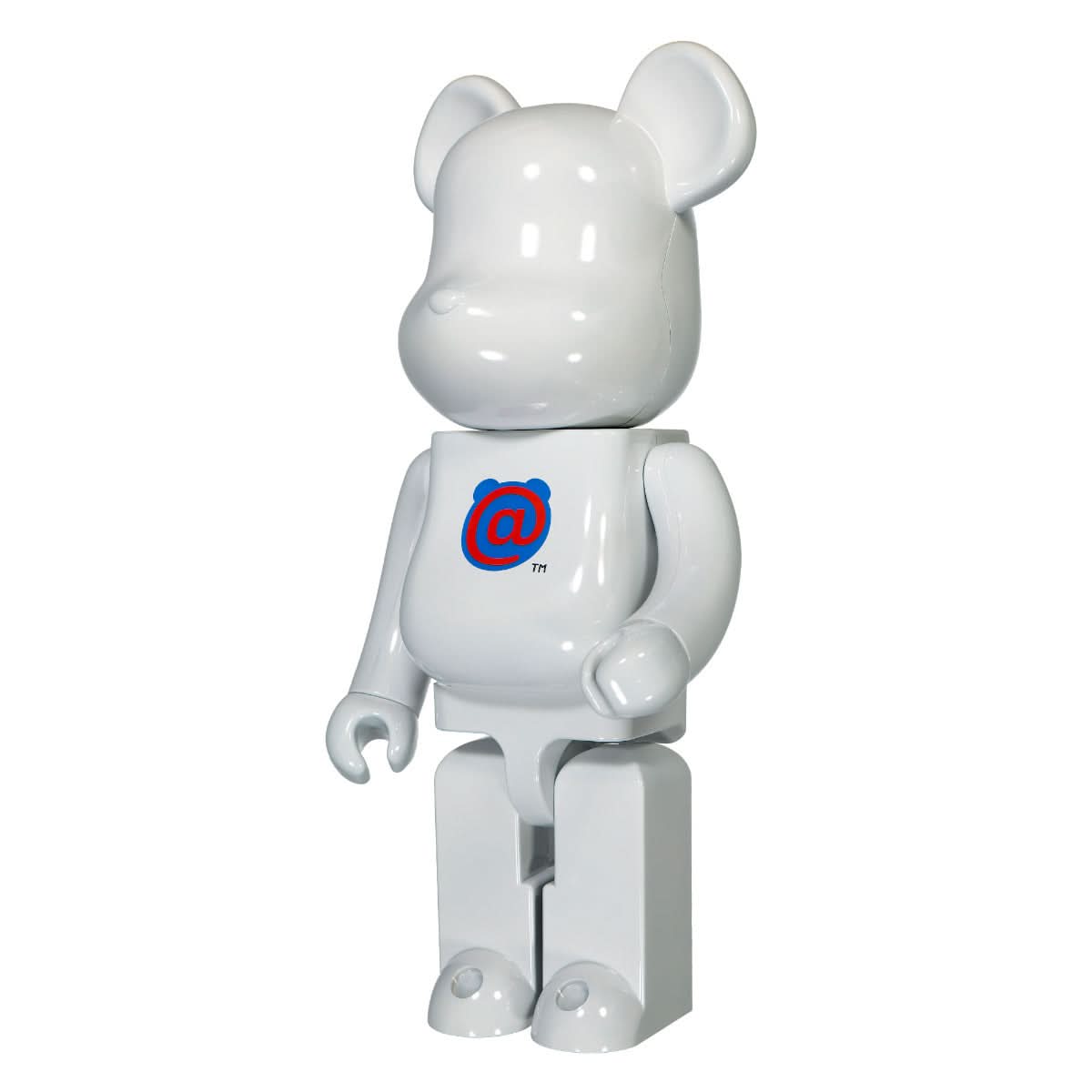 Medicom Be@rbrick 1st Model White Chrome 1000% White Detail view 3 | Gate