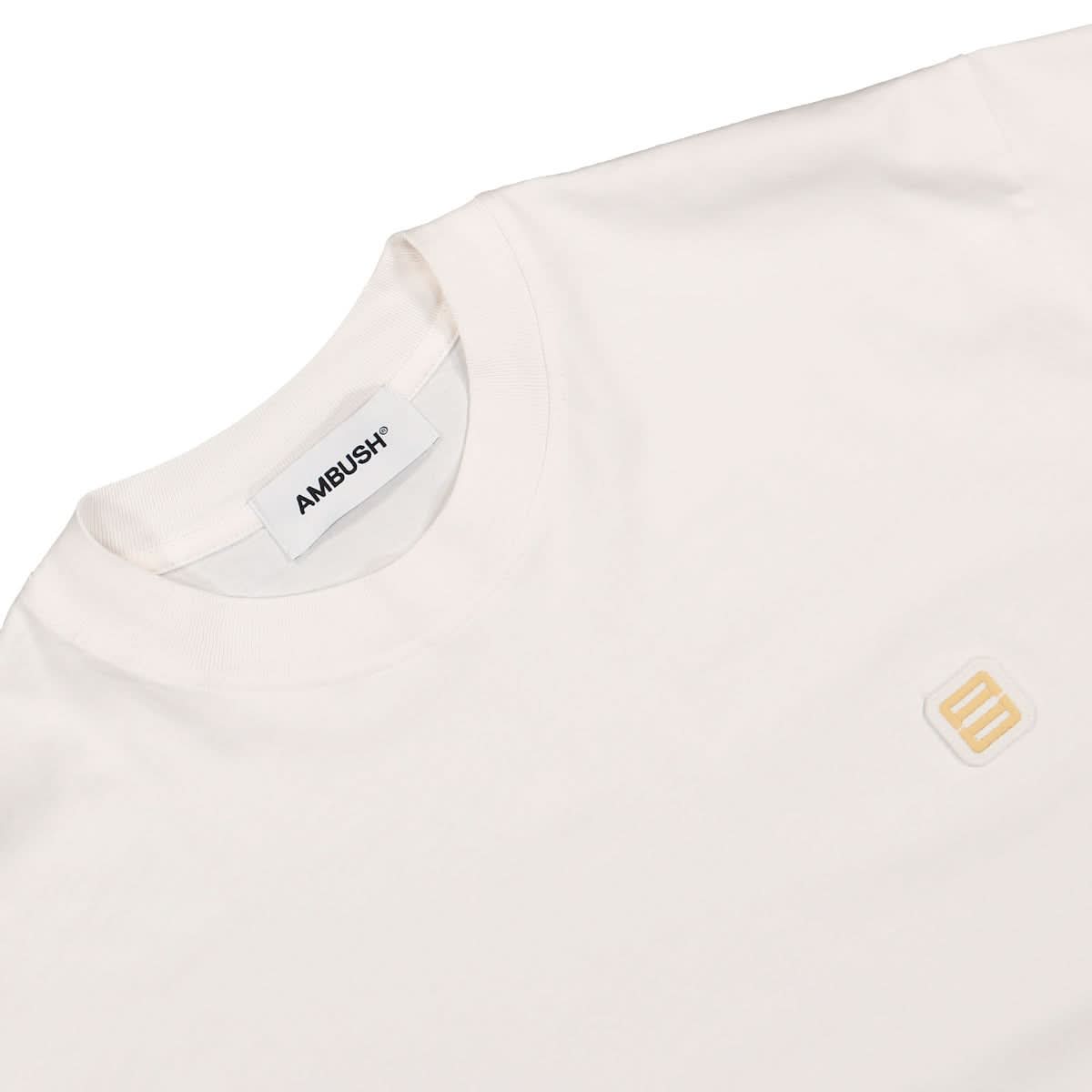 Ambush Monogram Patch T-Shirt White Detail view 3 | Gate