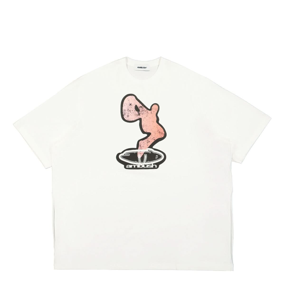 Ambush Side Splits Graphic T-Shirt White,Multicolor Detail view 1 | Gate