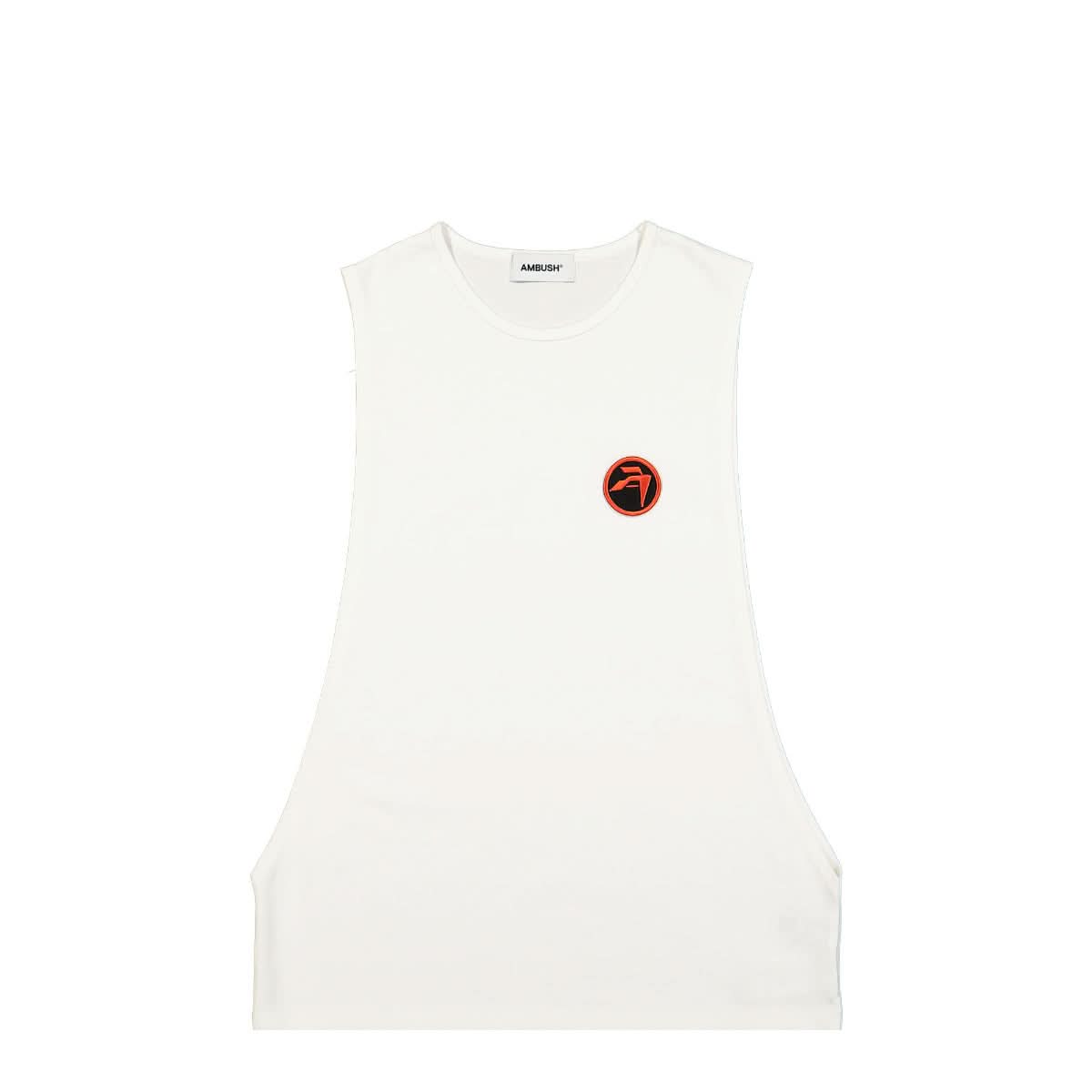 Ambush Patch Tank Top White,Multicolor Detail view 1 | Gate