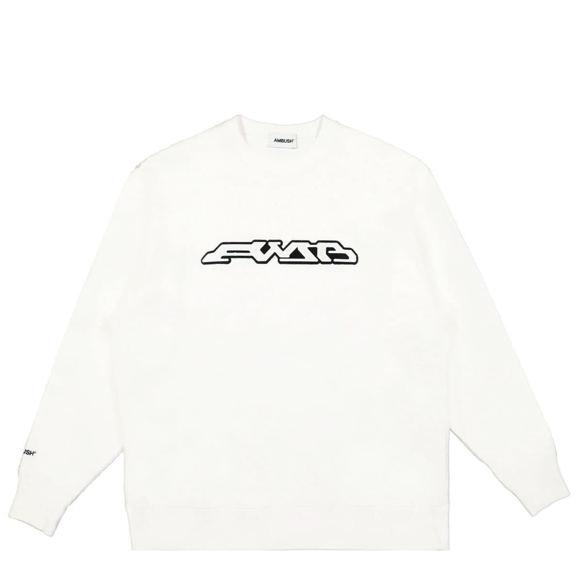 Ambush AMB Graphic Sweatshirt White Detail view 1 | Gate
