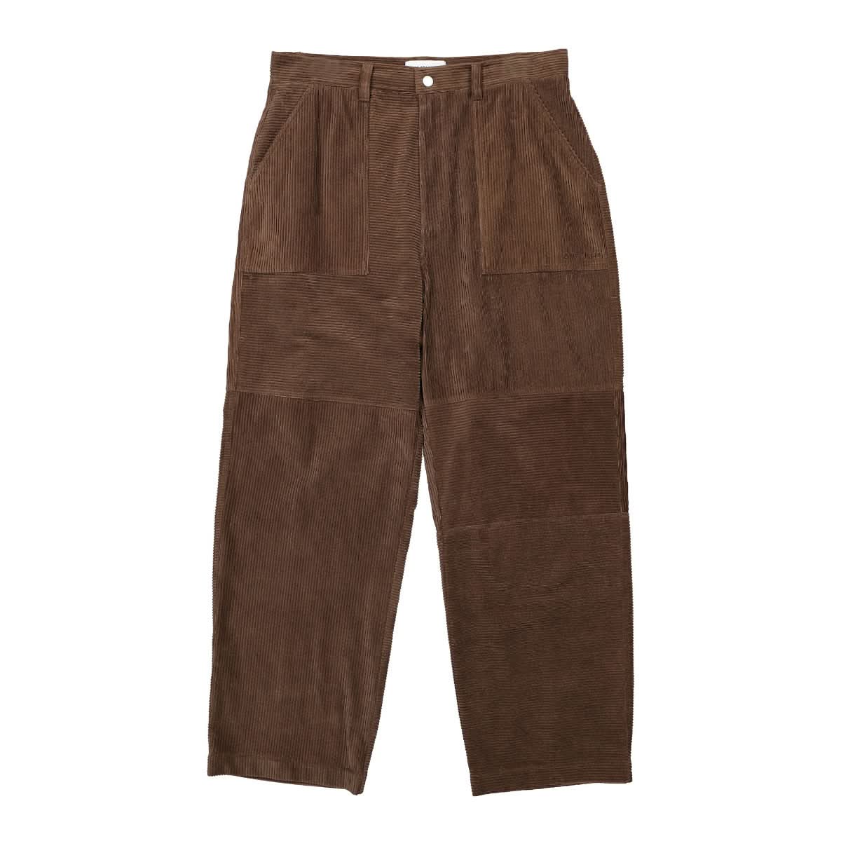 Ambush Velvet Cargo Pants Brown Detail view 1 | Gate