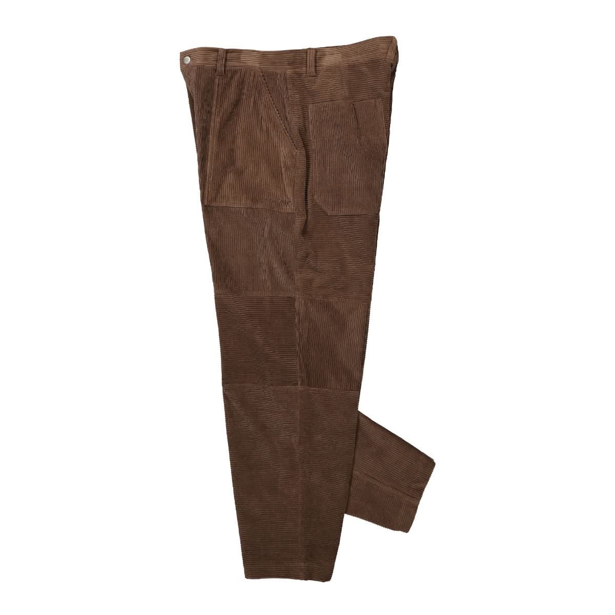 Ambush Velvet Cargo Pants Brown Detail view 3 | Gate