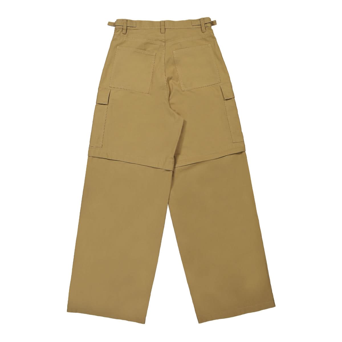 Ambush Cargo Wide Pants Beige Detail view 1 | Gate