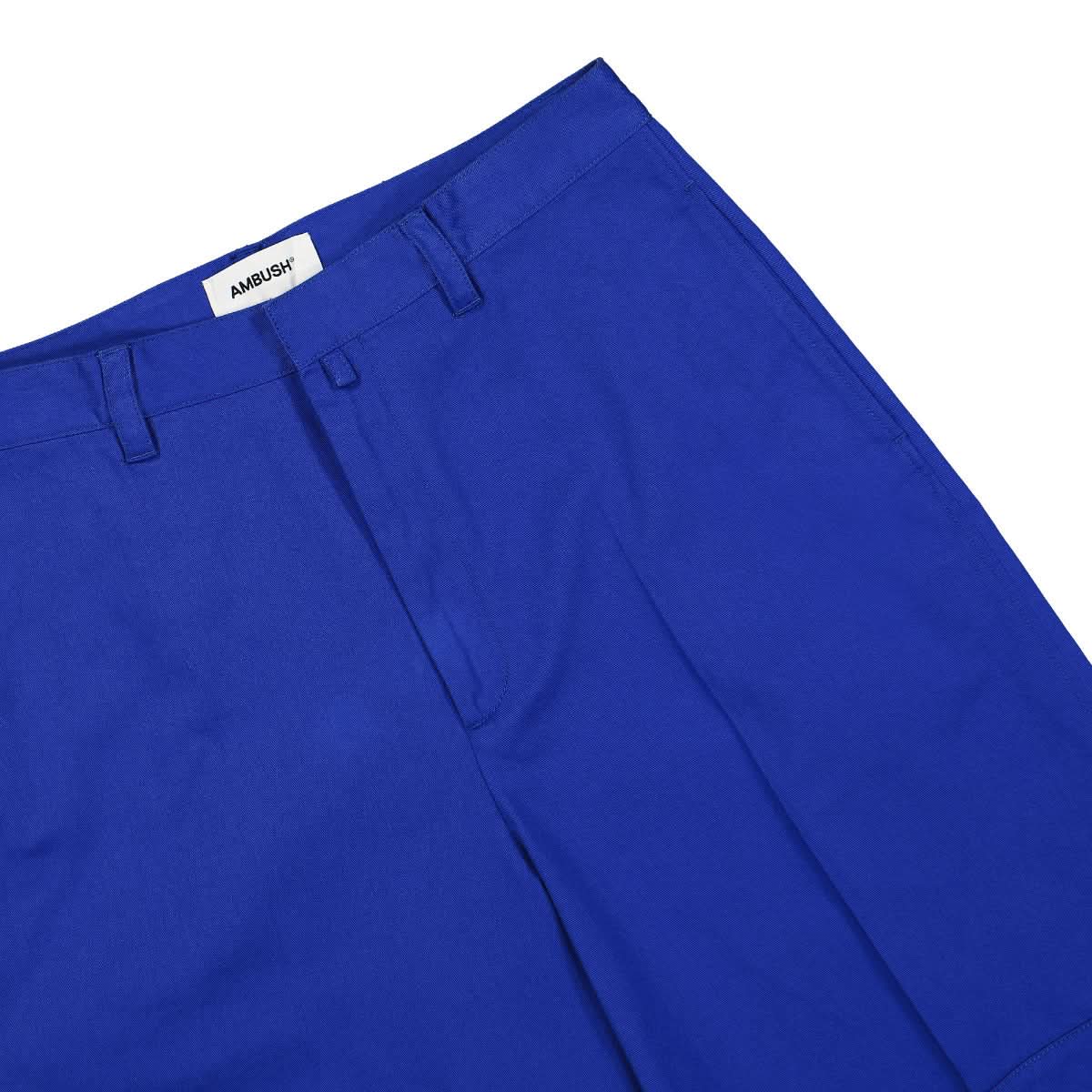Ambush Cotton Short Pant Blue Detail view 4 | Gate