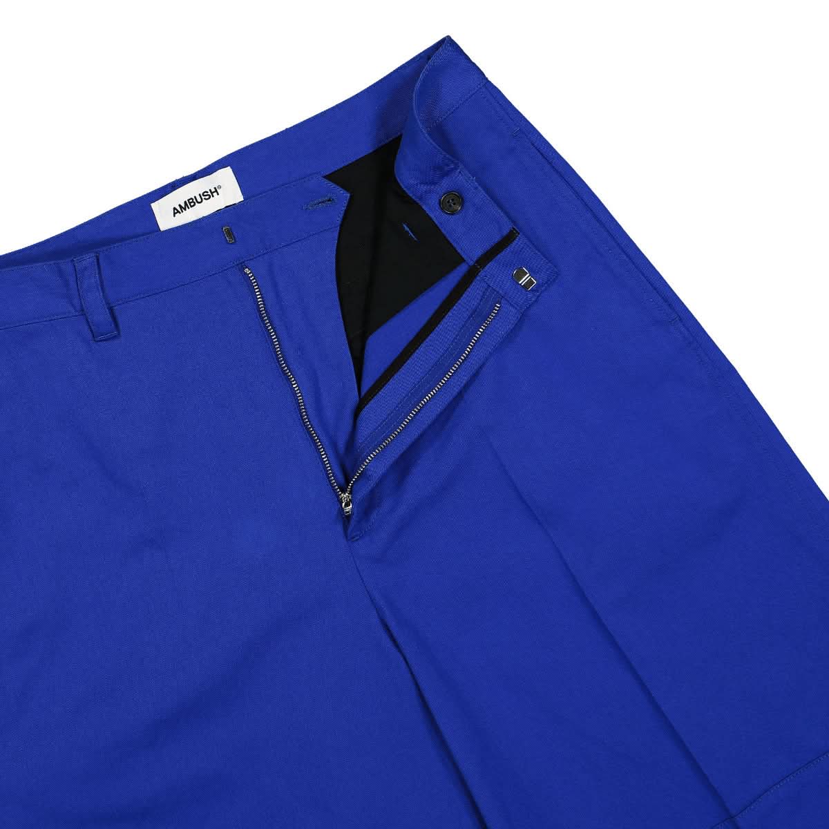 Ambush Cotton Short Pant Blue Detail view 5 | Gate