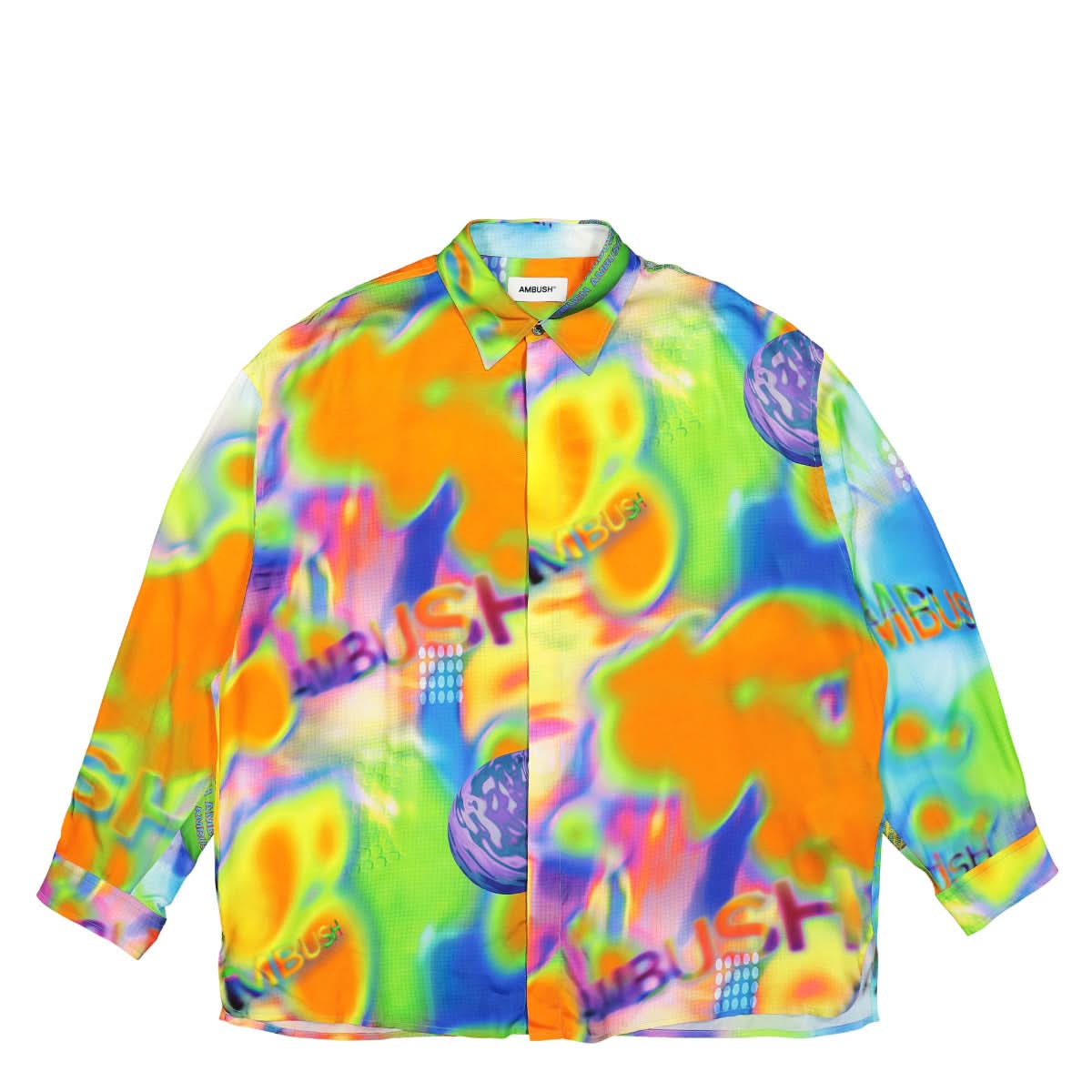 Ambush All Over Longsleeve Shirt Multicolor Detail view 1 | Gate
