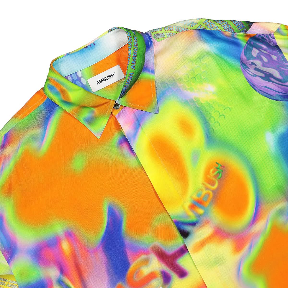 Ambush All Over Longsleeve Shirt Multicolor Detail view 3 | Gate