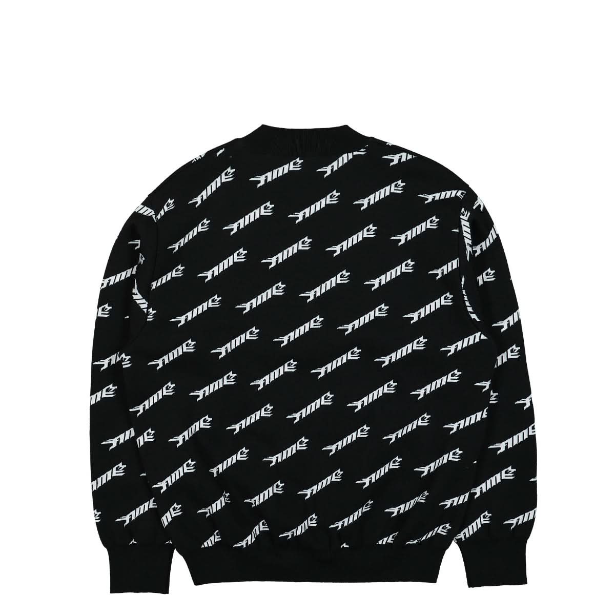 Ambush All Over Crewneck Knit Black,White Detail view 1 | Gate