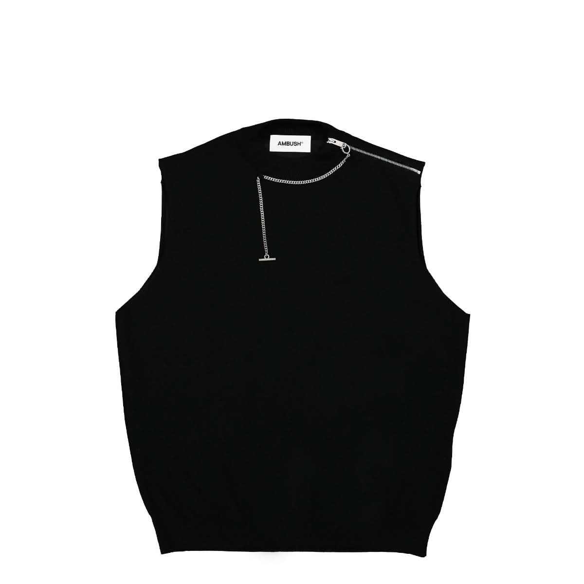 Ambush Chain Knit Vest Black Detail view 1 | Gate