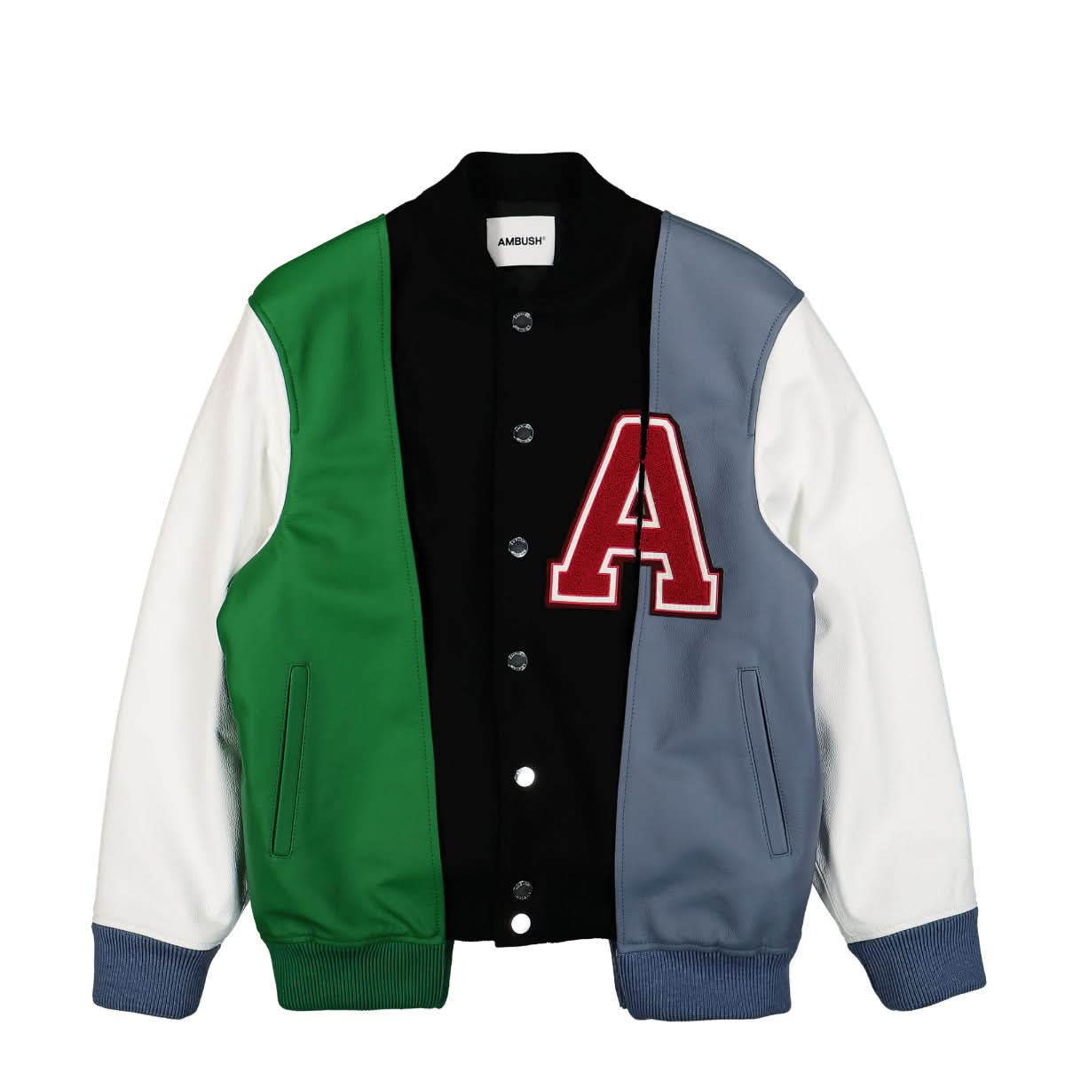 Ambush Double Layer Varsity Jacket Multicolor Detail view 1 | Gate