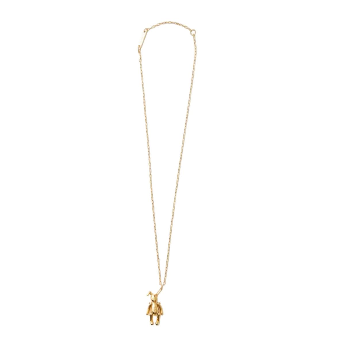 Ambush Bunny Charm Necklace Gold Detail view 3 | Gate