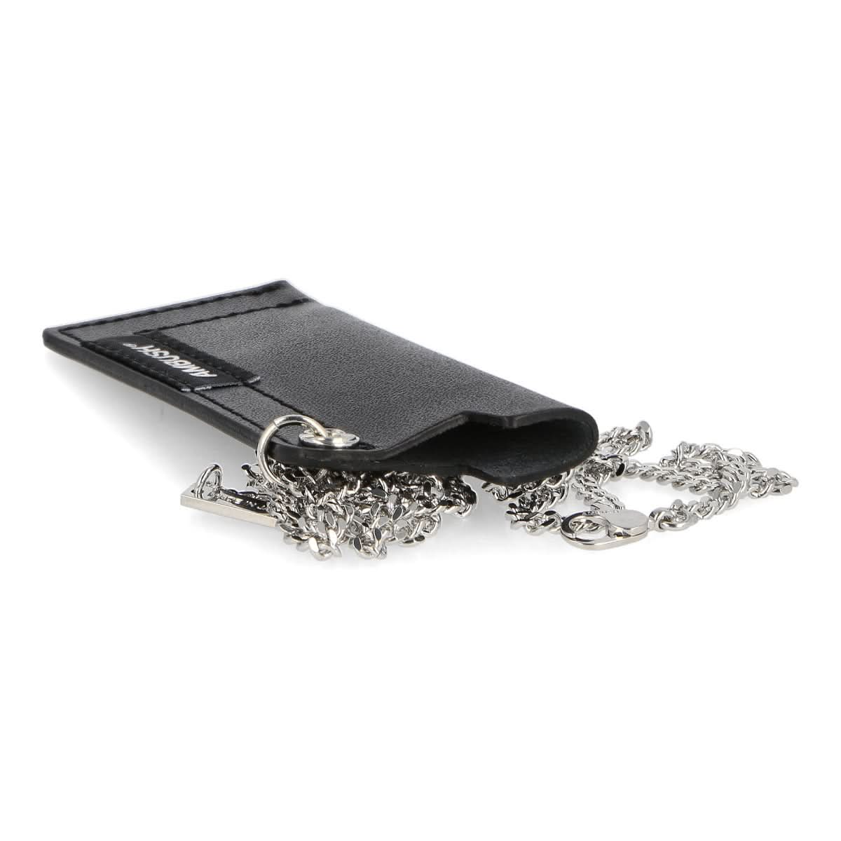 Ambush Leather Lighter Case Necklace Black Detail view 3 | Gate