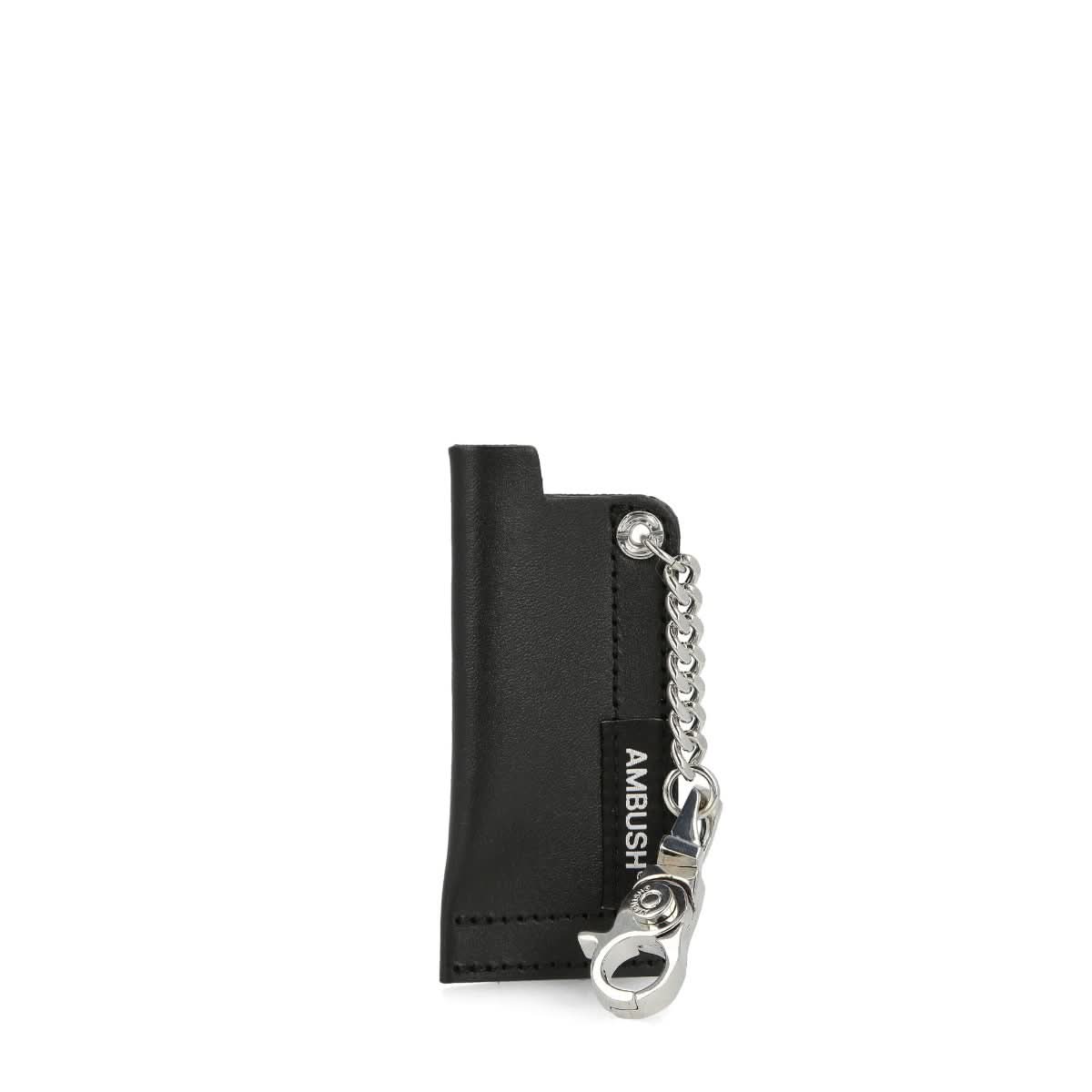 Ambush Leather Lighter Case Keychain Black Detail view 1 | Gate