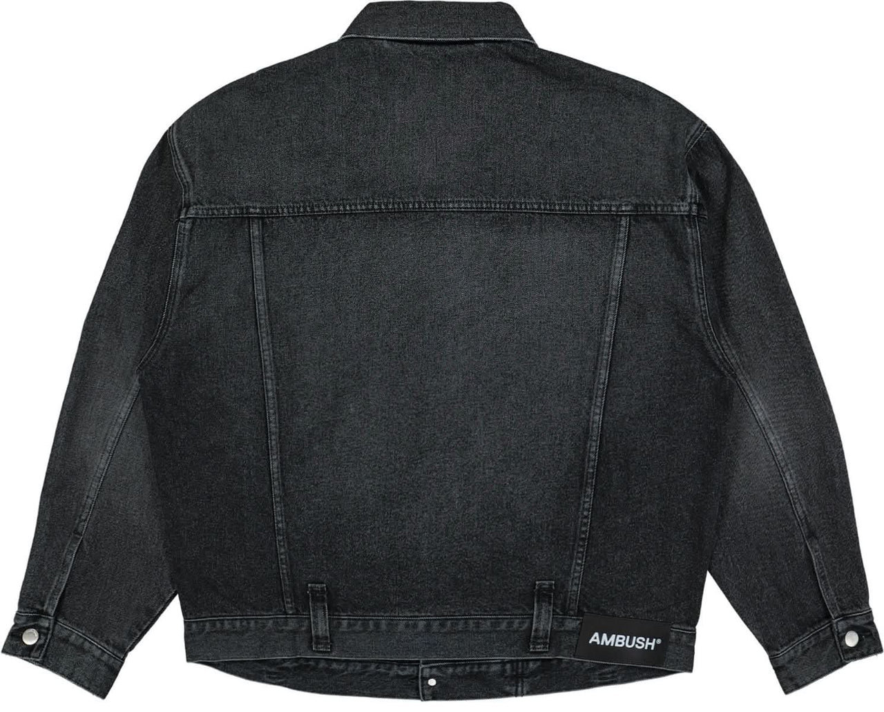 Ambush Denim Riders Jacket Black Detail view 1 | Gate