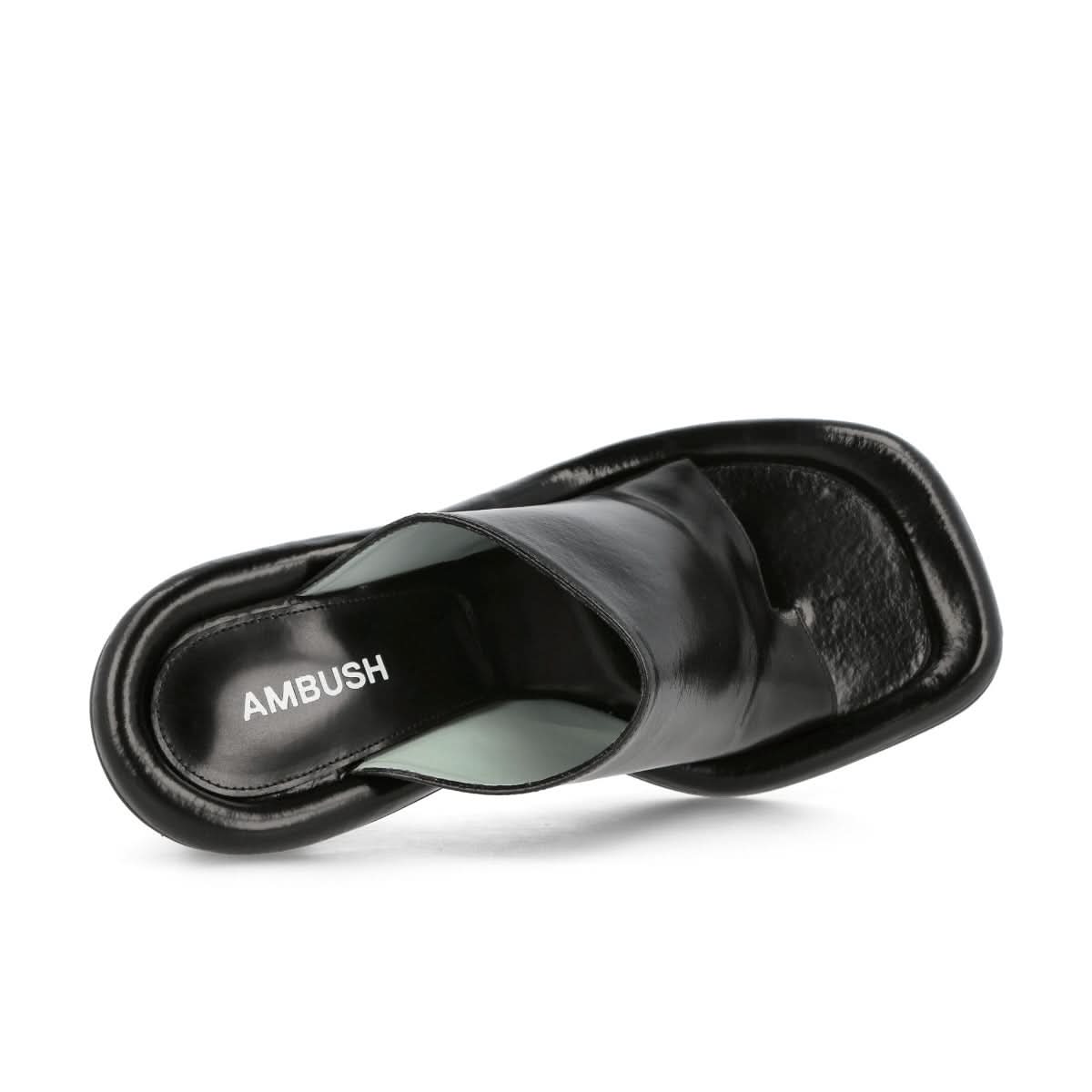 Ambush Cushion Mule Black Heels Detail view 5 | Gate